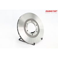 RUNSTOP จานเบรคหน้า เบรก disc brake เรียบ ขนาดเดิม 256 MAZDA รุ่น B250 MAGNUM