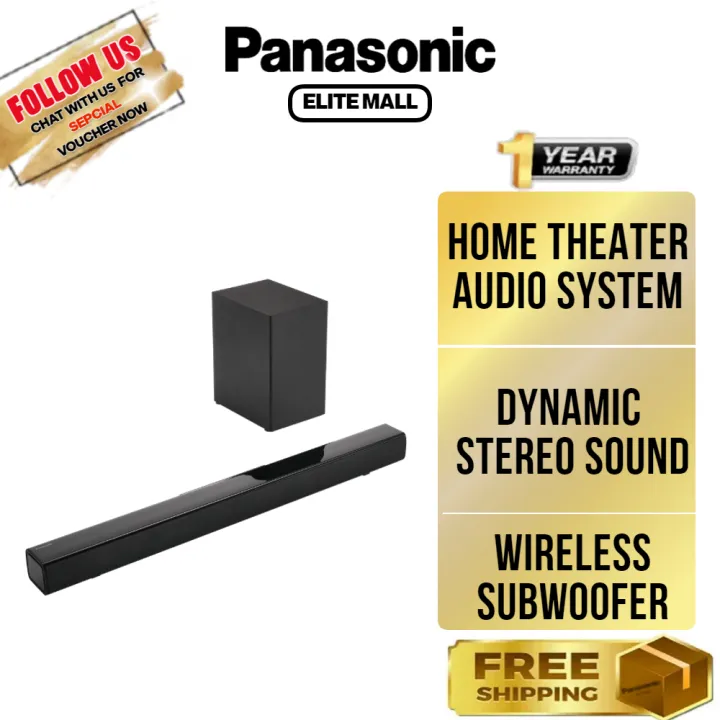PANASONIC SCHTB150 STEREO HOME THEATER AUDIO SYSTEM SCHTB150GAK Lazada