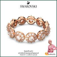 ?Swarovski?แหวนเพชรตัดเพชร Constella Rose Golden,S925 แหวนแฟชั่นสตรีเงินสเตอร์ลิง,ของขวัญวันเกิดวันวาเลนไทน์