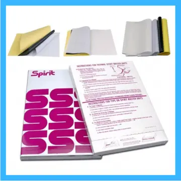 100pcs Spirit Tattoo Transfer Paper A4 Size Free Hand Thermal