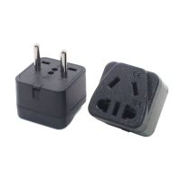 ยุโรป 4.0 มิลลิเมตร Pins ไฟฟ้า AC Power Adapter มัลติฟังก์ชั่ปลั๊กท่องเที่ยวจีนสากลสหภาพยุโรปออสเตรเลีย 2 ขาอะแดปเตอร์แปลง