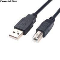 [HOT RUXMMMLHJ 566] USB ความเร็วสูง2.0 A ถึง B สายเคเบิลตัวผู้สำหรับ Canon Brother Samsung Hp Epson สายเครื่องพิมพ์1M 1.5M