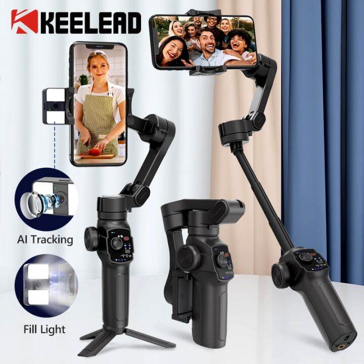 3Axis Gimbal Handheld Stabilization Foldable Pocket Gimbal for