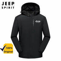 JEEP SPIRIT แจ็คเก็ตกลางแจ้งสำหรับผู้ชายและผู้หญิงฤดูใบไม้ผลิและฤดูใบไม้ร่วง Windproof กันน้ำระบายอากาศภูเขาเบลเซอร์