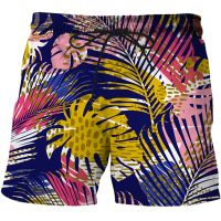 2023 New Summer 3D Forest forest style Beach Pants for Men Fashion Sports Pants Printing Quick-drying Surf Shorts Mens Pants