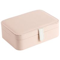 Jewelry Box Convenient Earring Jewelry Storage Lipstick Ring Storage Box Simple Zipper Jewelry Box Jewelry Storage Box