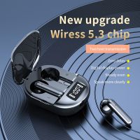 ZZOOI K40 Earphone Bluetooth 5.3 Digital Display Wireless Headphones Noise Cancelling Earbuds High Fidelity Stereo Sound With Mic