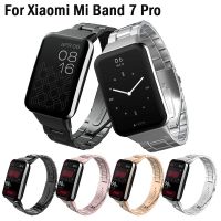 [SOSO 3C accessories] สร้อยข้อมือสำหรับ Xiaomi Band 7 Pro สายโลหะสแตนเลสสำหรับ MI Smart Accessories