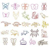 【jw】✾♦  15 different shaped paper clips randomly sent Kawaii Paper Stationery Office Metal Clip