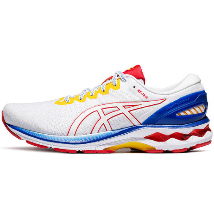 asics-kayano-รองเท้ากีฬาสำหรับทั้งหญิงและชาย-k27-รองเท้าวิ่งกันกระแทกหน้ากว้างกันดั้ม