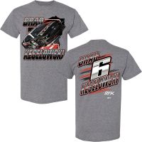 Checkered Flag Sports Brad Keselowski 6 2023 Twospot Blister Adult Double Sided Tshirt