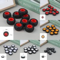 10PCS PC Toy Wheel Rubber Rim Tyres DIY Mini Technology 4WD Colorful Tires Hole Dia 2mm 2.5mm 3mm For RC Model Cars Parts Electrical Circuitry Parts