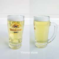 แก้วเบียร์ Kirin prime brew 550 ml อย่างหนา งานสะสมของแท้ **ราคาต่อ 1ใบ**