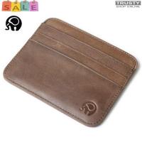 TRUSTY กระเป๋าเงินหนังแท้ กระเป๋าหนัง สไตล์มินิมอลลิสต์ Minimalist Style Genuine Leather Wallet - Elephant 2436