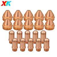 YGX100103 Nozzle Tips HuaYuan YK100H YGX100102 Electrode for YueYang YGX100 CNC Cutting Torch 20PCS Kit YK-100H Plasma Cutting