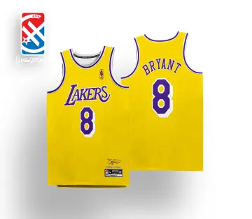 Kobe Bryant Lakers throwback Blue Jersey Adult Men's New Large