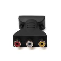 HDMI-compatible Male To 3 RGB RCA Audio Video Cable Adapter 1080P Digital Signal AV Component Converter Video Jack Adapter Plug