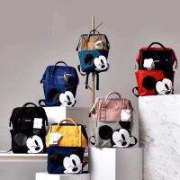 เป้ mini∏Rakuten alleno new oxford cloth backpack female print Mickey11