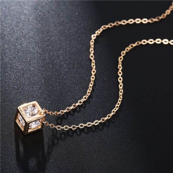 jdy6h-european-and-american-fashion-delicate-simple-personality-square-necklace-pendant-love-cube-zircon-crystal-necklace-female