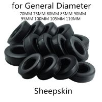 ◐ Round Sheepskin Ear pads 70MM 75MM 80MM 85MM 90MM 95MM 100MM 105MM 110MM FOR For Audio-Technica For DENON for Fostex Headphones