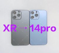 For Iphone XR Housing To 14Pro DIY Back Cover Case Fully Compatible For Iphone XR Up To 14 Pro Cover XR To 14 PRO Frame