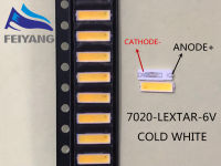 1000pcs lextar LED Backlight MID Power LED 0.5W 7020 3V Cool White 40LM LCD Backlight สำหรับทีวี Application