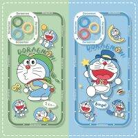 เคสซิลิโคนการ์ตูนโดราเอมอนสำหรับ Samsung กาแลคซี,S22 S23 S21พิเศษ S20 S10 FE บวก Note 20 10 9 A32 A52S A52ฝาครอบใส A72