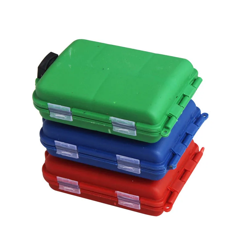 10 Compartments Fishing Lure Boxes Bait Storage Case Fishing Tackle Storage  Trays Hooks Organizer Waterproof Fishing Accessory