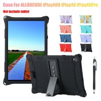 Silicone Case for ALLDOCUBE IPlay40H IPlay40 IPlay40Pro 10.4Inch Anti-Drop Tablet Case Tablet Stand with Pen