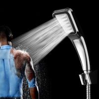 Shower Head ฝักบัวแรงดันสูงของแท้ หัวฝักบัวแรงดันสูง ฝักบัวอาบน้ำ แรงดันสูง ประหยัดน้ำ ฝักบัว 300 รู เพิ่มแรงดันน้ำ ฝักบัวแรงดันสูงสแตนเลส High Pressure Handheld Shower Head