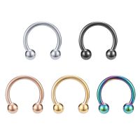 1pc 316L Stainless Steel Lip Rings Studs Labret Piercing Master Earrings Septum Nose Hoops Unisex Women Punk Cool Body Jewelry Body jewellery