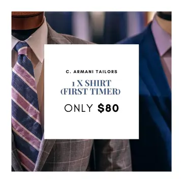 Armani Shirt Men Best Price in Singapore Feb 2024 Lazada.sg