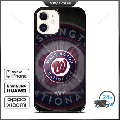 Washington Nationals Phone Case for iPhone 14 Pro Max / iPhone 13 Pro Max / iPhone 12 Pro Max / XS Max / Samsung Galaxy Note 10 Plus / S22 Ultra / S21 Plus Anti-fall Protective Case Cover