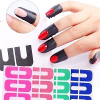 Peel Off Tape Spill resistant Nail Protector Black White Pink Creative U shape Finger Cover Sticker Nail Polish Tools