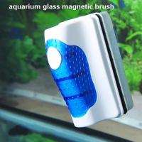 Fish Tank Glass Scraper Cleaner Floating Aquarium Cleaner Super Magnetic Clean Brush Aquarium