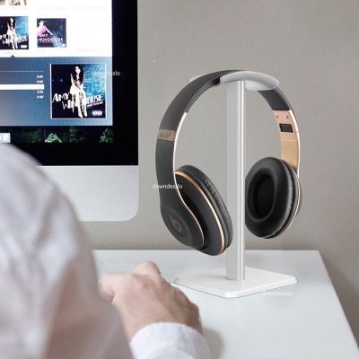”【；【-= Headphone Stand Universal Aluminuim Headset Holder Aluminum Supporting Flexible Headrest Fashion Headphone Hanger