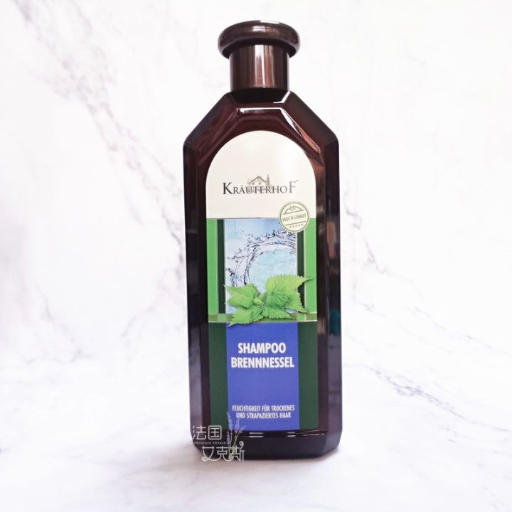 german-krauterhof-heff-manor-seven-leaf-shampoo-herbal-nettle-oil-control-refreshing-silicone-free-500ml