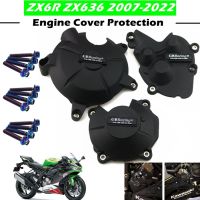 เคสป้องกันฝาปิดเครื่องยนต์รถจักรยานยนต์สำหรับรถแข่ง GB สำหรับ KAWASAKI ZX6R 2007 08 09 10 12 13 14 15 16 18 19 2020 2021 2022