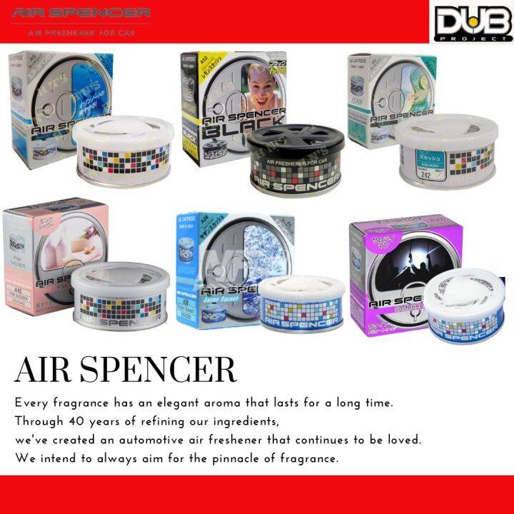 AIR SPENCER CAR AIR FRESHENER (9 SCENTS) LAST LONG | Lazada PH