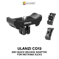 Ulanzi CO13 3in1 Quick Release Adapter อะแดปเตอร์ขาแปลงต่อกล้อง Insta360 X2/X3 สำหรับต่อขาตั้งกล้อง ไม้เซลฟี่