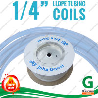 TUBE 1/4 สายนำ้ดีเครื่องกรองนำ้ 2 หุน (6 mm )ท่อนํ้าหนา สายยางน้ำดื่ม LLDPE ขนาด (1/4 ) 10 เมตร อย่างดี