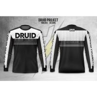 2023 design - basic hybrid druid project motorcycle riding clothes long sleeve long shirt，Can be customization