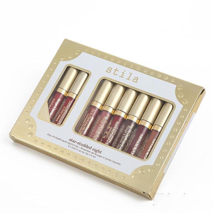 stila-stay-all-day-liquid-lipstick-8-pcs