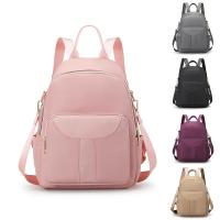 Chloeh Hornbye Shop Nylon Womens Double Shoulder Backpack Multi-functional Travel Bag Handbag Shoulder Slanting Cross Bag