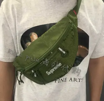 Supreme 19SS 46Th Shoulder Bag Tide Brand Waist Bag Shoulder Bag