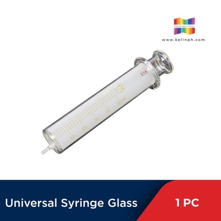 KGS Universal Syringe Glass 50ml for Large Format Printer Solvent Eco Solvent and UV Ink Lazada PH