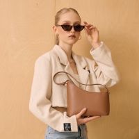 พิเศษ2 ใบ LANAR STUDIO : Heidi bag - Brown