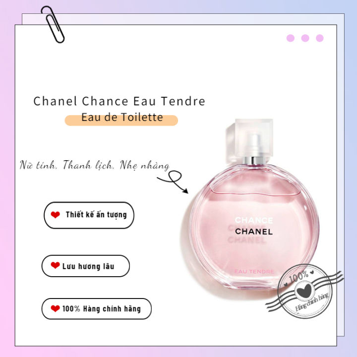 Nước Hoa Nữ Chanel Chance Eau Tendre EDP Chính Hãng Giá Tốt  Vperfume