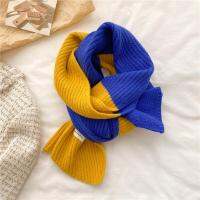 {Warm scarf}ผ้าพันคอสำหรับฤดูหนาวถักนิตติ้งหนาสำหรับผู้หญิงผ้าพันคอแคชเมียร์อบอุ่นเรียบง่ายยืดได้ผ้าขนแกะรัดรูป Bufanda