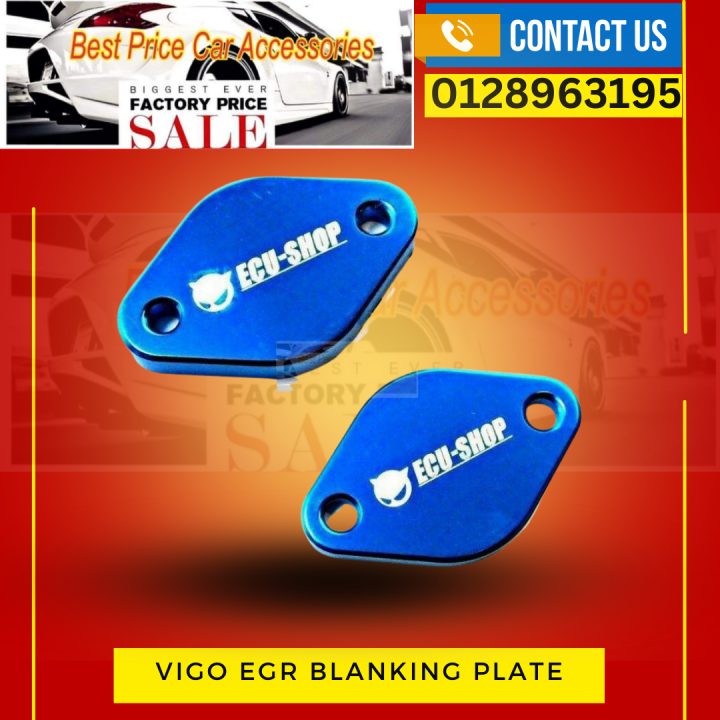EGR Block Blanking Plate Vigo KUN26 / KUN25 Lazada